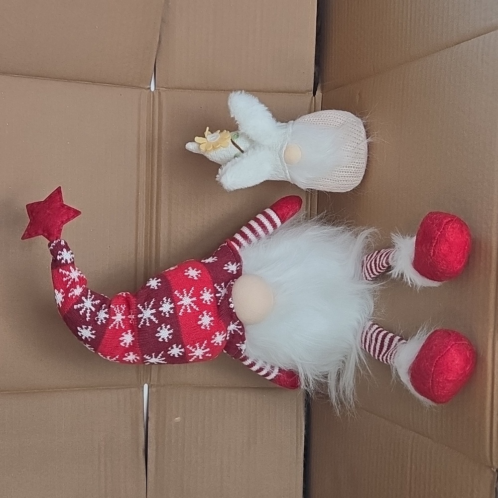 Set Of 2 Holiday Gnomes